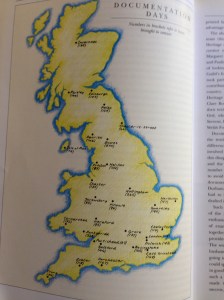 Documentation Days Map