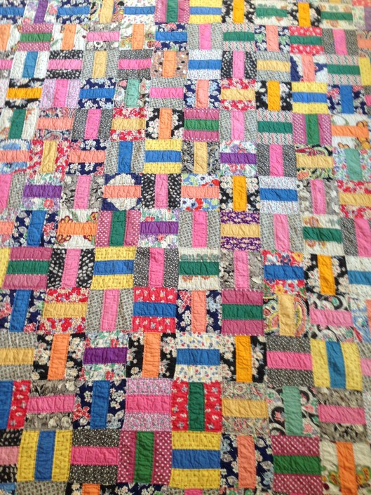 Basketweave Quilt circa 1930s to 40s
