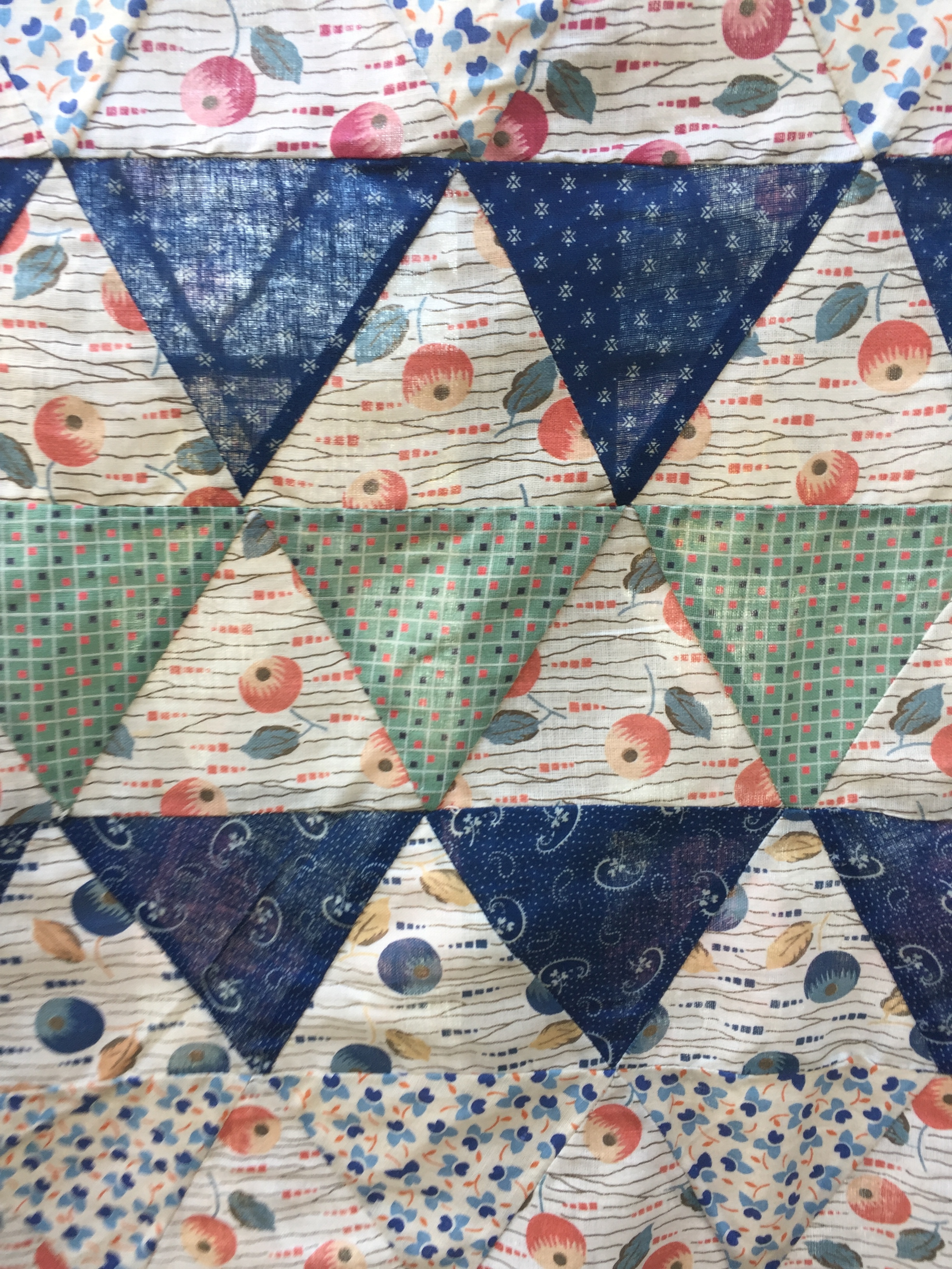 nude vintage Antique Patchworks on the T Antique 9 Patch Quilt